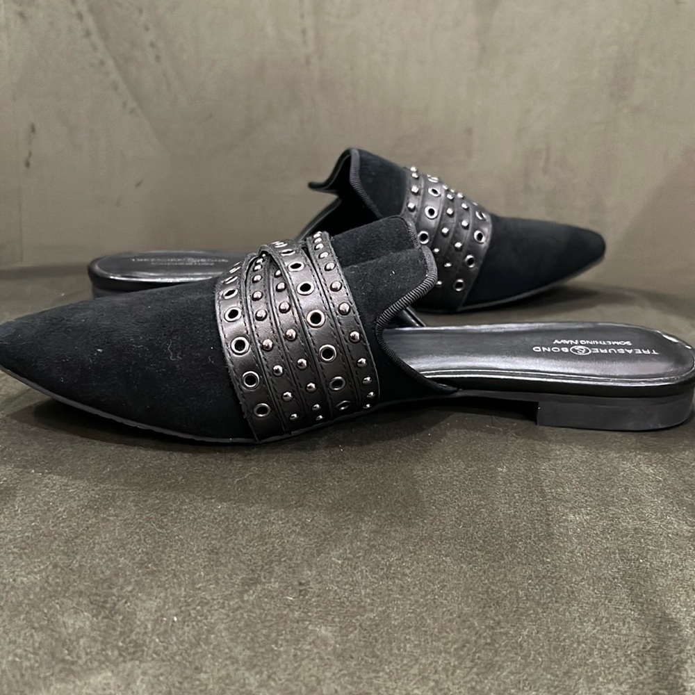 Treasure & Bond x Something Navy Kaine Strappy Mules - Picture 8 of 9